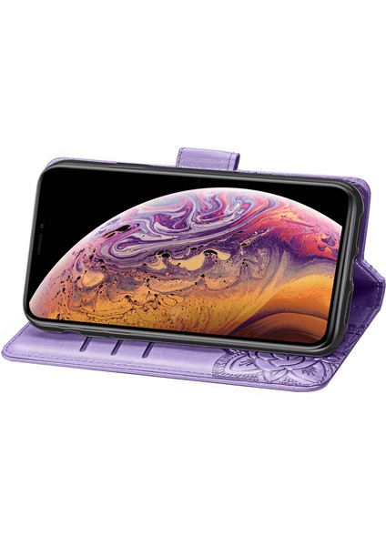 iPhone Xs Max Kelebek Kanatları Flip Darbeye Dayanıklı Deri Telefon Kılıfı (Yurt Dışından) fırsatları