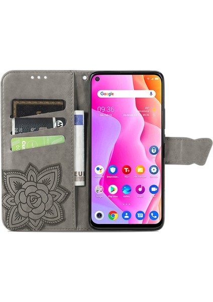 Tcl 10L Kelebek Kanatları Flip Darbeye Dayanıklı Deri Telefon Kılıfı (Yurt Dışından) modelleri