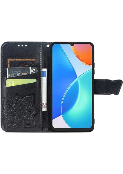 Honor X7 Kelebek Kanatları Flip Darbeye Dayanıklı Deri Telefon Kılıfı (Yurt Dışından) fırsatları