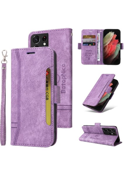Galaxy S21 Ultra 5g Için Kılıf Cüzdan Kapak Çevirin Kart Yuvaları Tpu (Yurt Dışından)