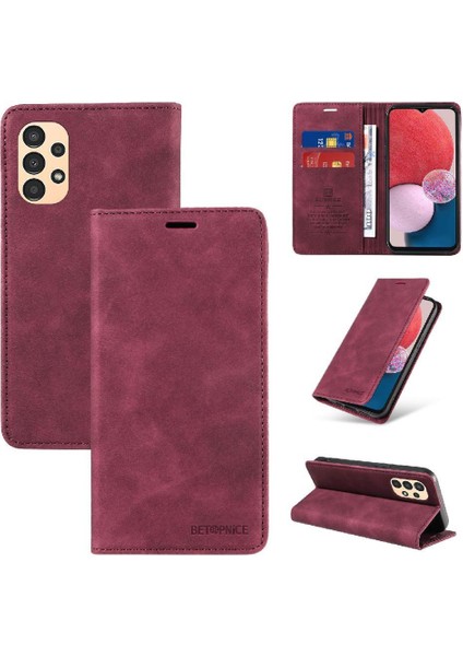 Galaxy A04 4g Pu Deri Manyetik Koruyucu Folio Cüzdan (Yurt Dışından)