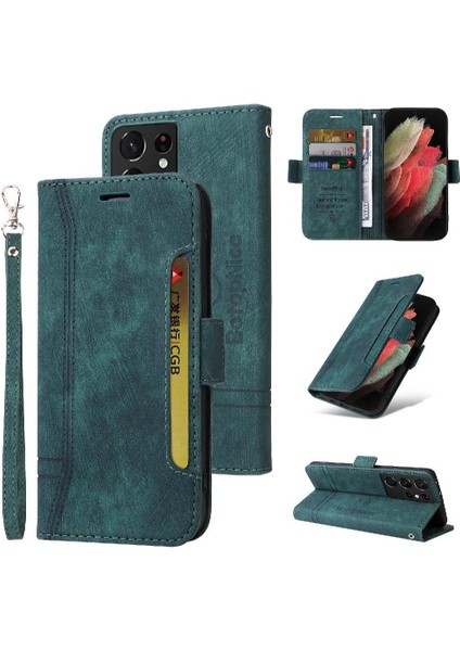 Galaxy S21 Ultra 5g Için Kılıf Cüzdan Kapak Çevirin Kart Yuvaları Tpu (Yurt Dışından)