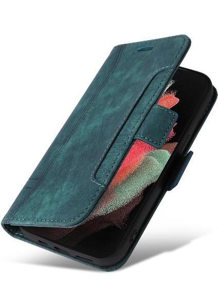 Galaxy S21 Ultra 5g Için Kılıf Cüzdan Kapak Çevirin Kart Yuvaları Tpu (Yurt Dışından) indirimleri