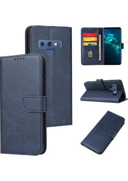Galaxy Note 9 Için Kılıf Kart Tutucu Kickstand ile Tam Koruma (Yurt Dışından)