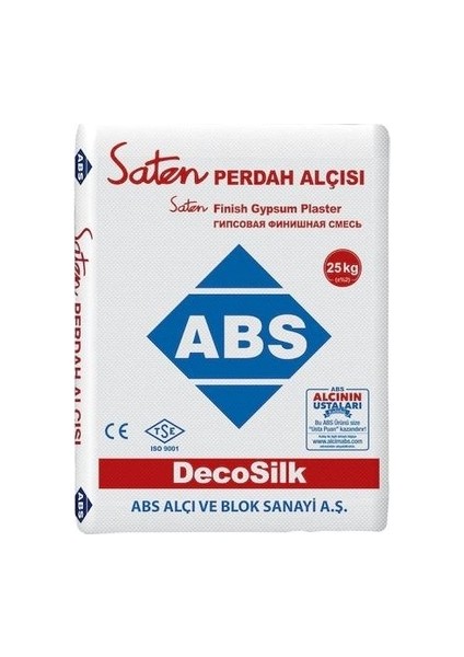Saten Alçı 2 kg modelleri