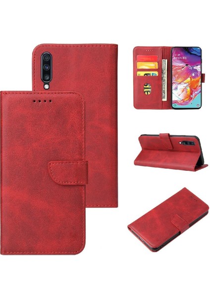 Galaxy A70 Kart Ekleme Manyetik Karbon Fiber Kart ile Kılıf (Yurt Dışından)