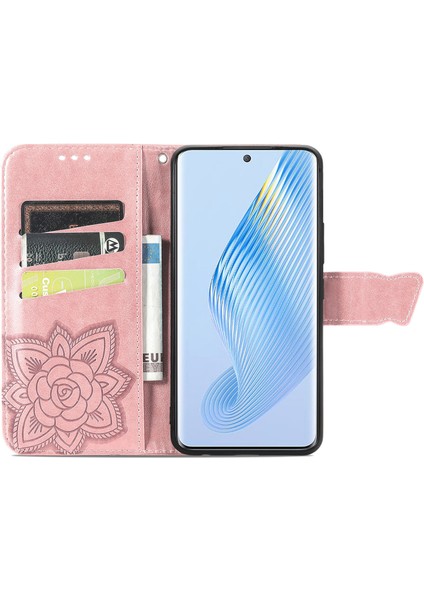 Honor Magic 5 Kelebek Kanatları Flip Darbeye Dayanıklı Deri Telefon Kılıfı (Yurt Dışından) fırsatları