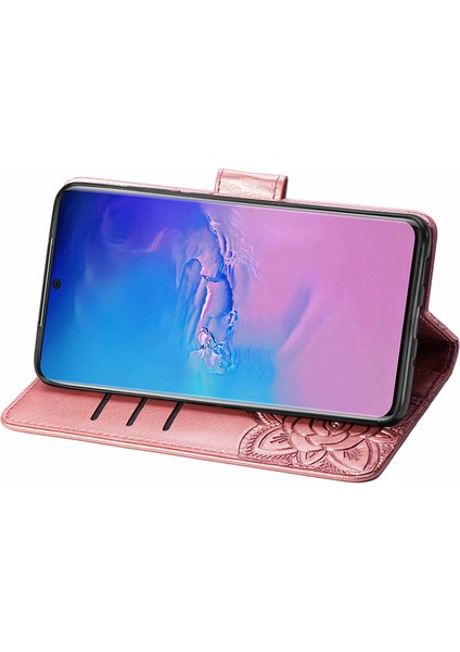 Galaxy S20 Ultra Kelebek Kanatları Flip Darbeye Dayanıklı Deri Telefon Kılıfı (Yurt Dışından) modelleri