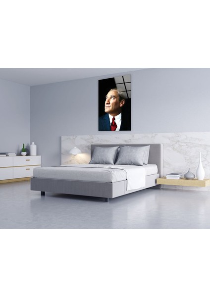 Atatürk Temperli Cam Duvar Tablosu indirimleri