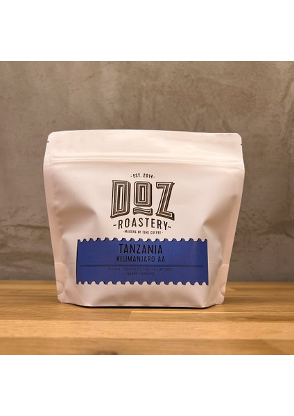 Doz Roastery Tanzania Kilimanjaro AA Nitelikli Kahve