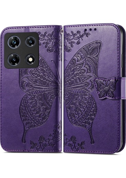 Infinix Note 30 Pro Kelebek Kanatları Flip Darbeye Dayanıklı Deri Telefon Kılıfı (Yurt Dışından) modelleri