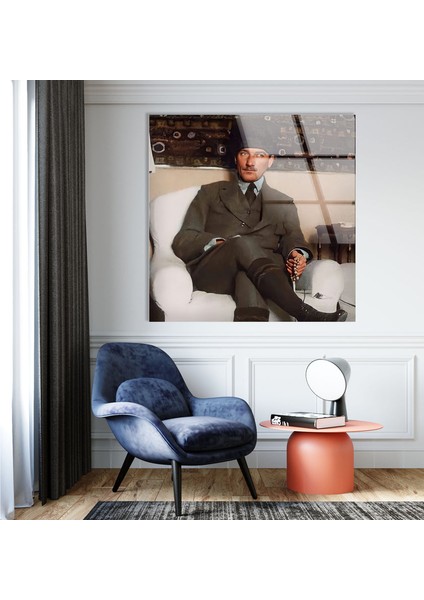 Atatürk Temperli Cam Duvar Tablosu indirimleri