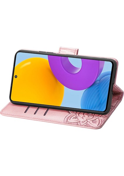 Galaxy M52 5g Kelebek Kanatları Flip Darbeye Dayanıklı Deri Telefon Kılıfı (Yurt Dışından) fırsatları