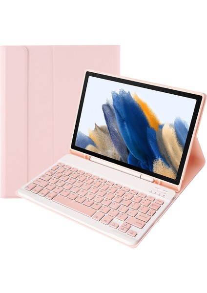 Klavye + Kılıf A08B Pembe (Yurt Dışından)
