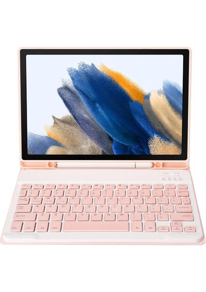Klavye + Kılıf A08B Pembe (Yurt Dışından)