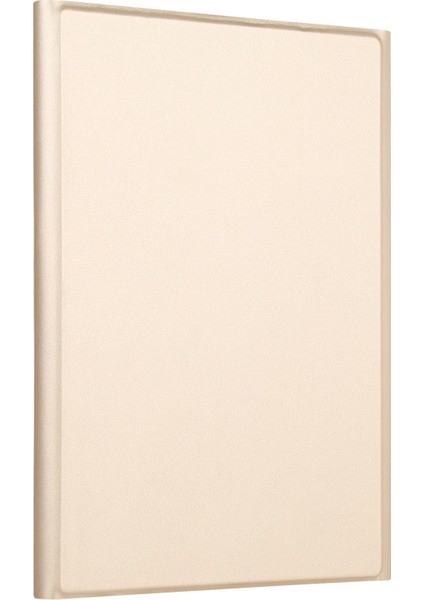 AM10 Bluetooth Klavye Koruyucu Deri Kılıf Altın (Yurt Dışından)