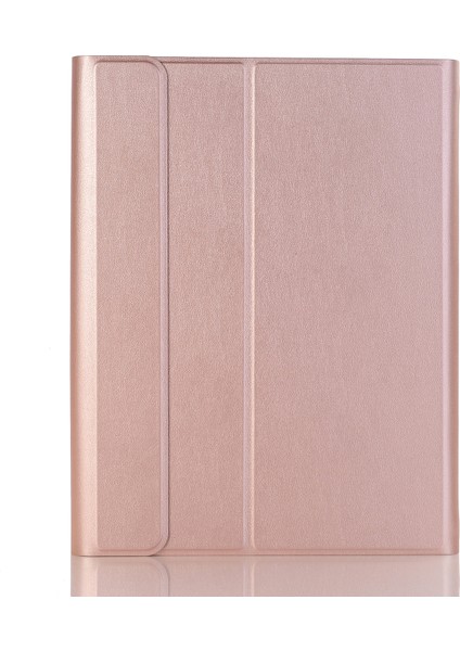 Klavye + Samsung Galaxy Için Kılıf A8 10.5 2021 SM-X205 / SM-X200 Rose Gold (Yurt Dışından) fırsatları