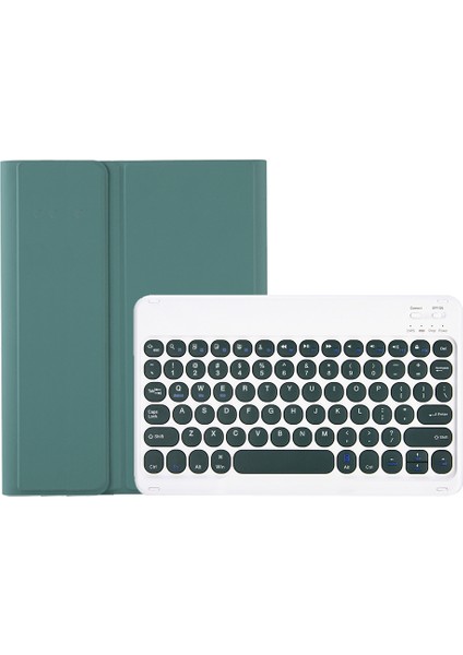 Klavye + Samsung Galaxy Tab S6 Lite 10.4 Inç SM-P610 / SM-P615 Koyu Yeşil (Yurt Dışından) modelleri