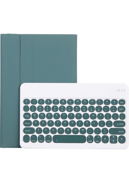 Lenovo Pad Için Klavye Kılıfı Plus 11 Inç TB-J607F / Sekme P11 11 Inç TB-J606F Koyu Yeşil (Yurt Dışından)