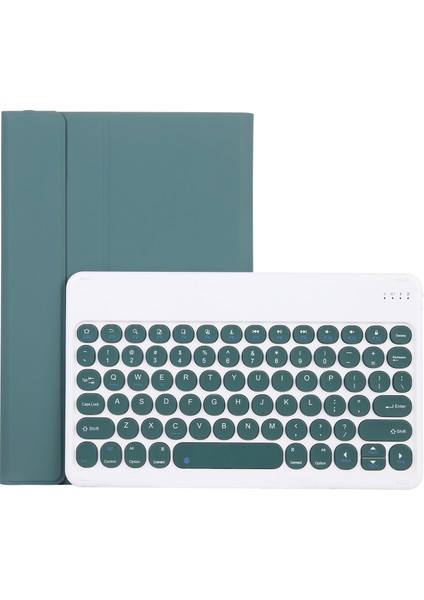 Lenovo Pad Için Klavye Kılıfı Plus 11 Inç TB-J607F / Sekme P11 11 Inç TB-J606F Koyu Yeşil (Yurt Dışından)