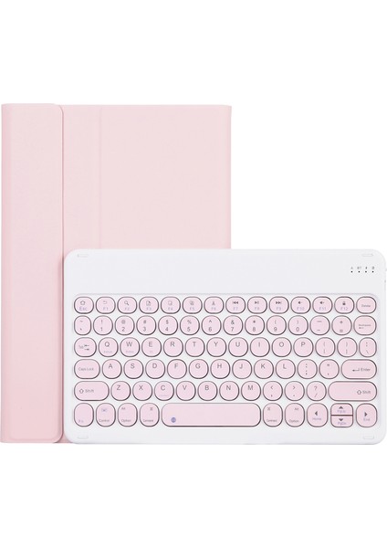 Lenovo Pad Için Klavye Kılıfı Plus 11 Inç TB-J607F / Sekme P11 11 Inç TB-J606F / Pad 11 Inç Pembe (Yurt Dışından)