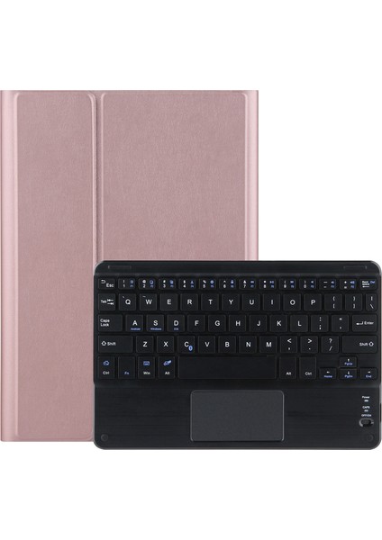 Lenovo Sekmesi Için Dokunmatik Pad Klavye Deri Kılıf M10 Hd Gen 2 Rose Gold (Yurt Dışından)