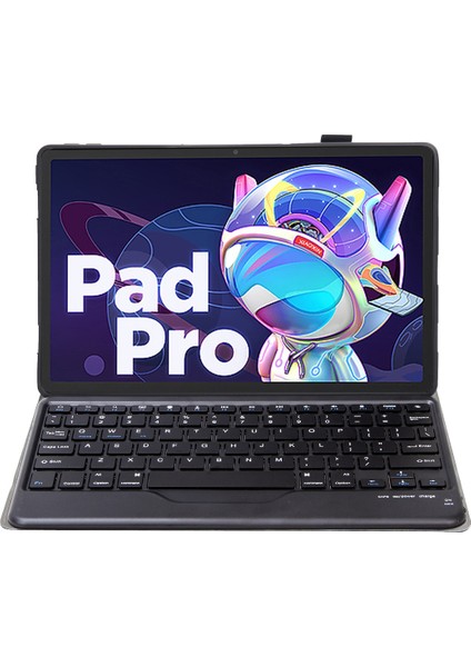 Lenovo Xiaoxin Pad Için Ultra-Ince Bluetooth Klavye 2022 10.6 Inç Siyah (Yurt Dışından)