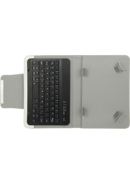 10.1 Inç Tablet Pc Beyaz Için HSD-PT7012 Bluetooth Klavye Pu Kılıfı (Yurt Dışından) fırsatları