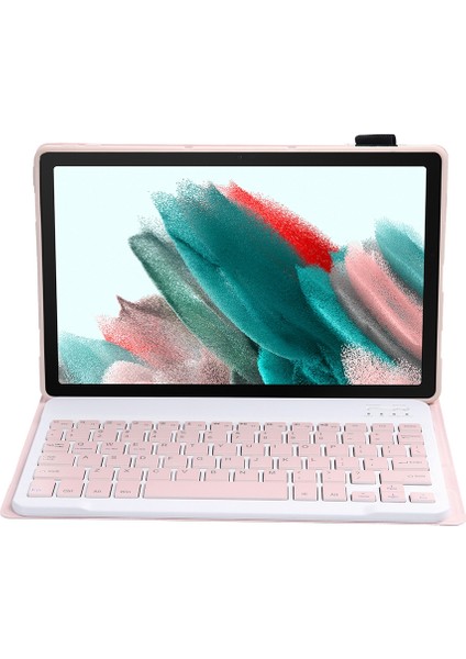 Klavye + Kılıf A08 Pembe (Yurt Dışından)