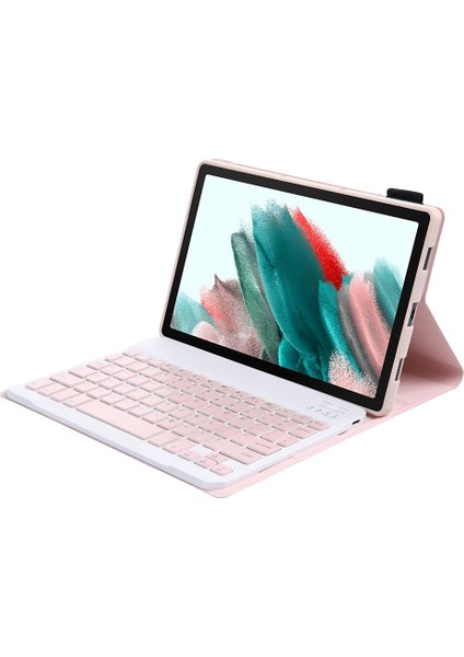Klavye + Kılıf A08 Pembe (Yurt Dışından)