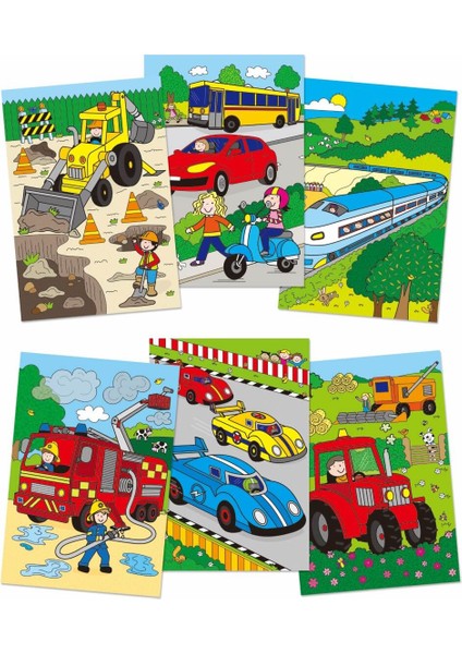 Sihirli Kitap - Taşıtlar (Water Magic Vehicles) modelleri