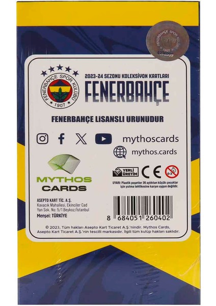 Fenerbahçe 2023/24 Sezon Kartları modelleri