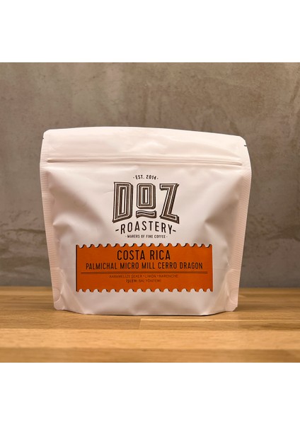 Doz Roastery Costa Rica Palmical Micro Mill Cerro Dragon Nitelikli Kahve