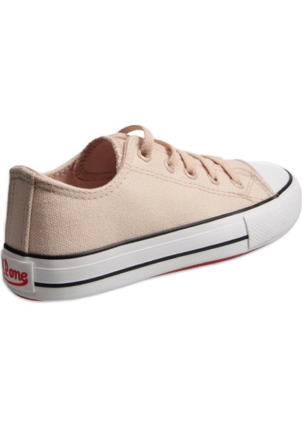 Ecoflex Kids Çocuk Elastic Laces Bej Sneaker