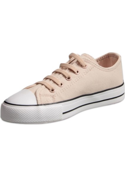 Ecoflex Kids Çocuk Elastic Laces Bej Sneaker