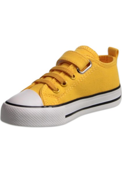 Ecoflex Kids Çocuk Velcro Sarı Sneaker