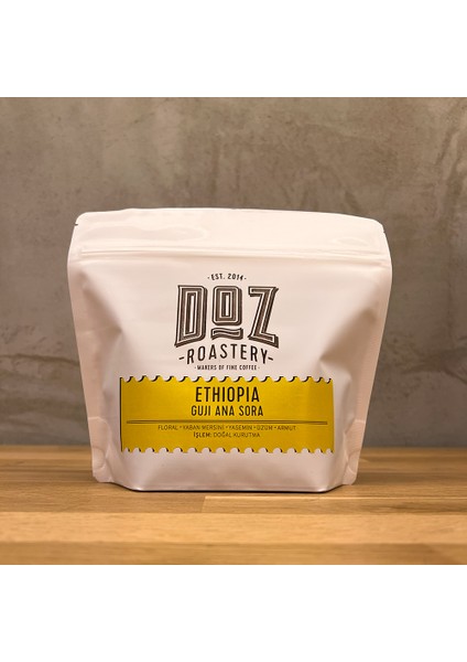 Doz Roastery Ethiopia Guji Anasora Nitelikli Kahve