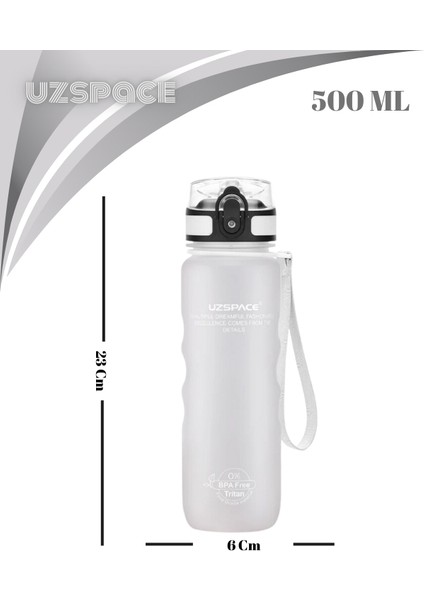 Griping (Tutuş Destekli) Soft Touch Tritan Su Matarası – 500 ml fiyatları