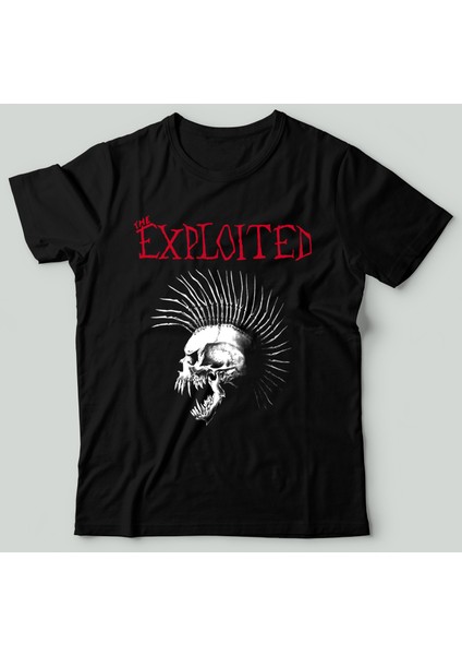 The Exploited' Temalı Oversize Unisex T-Shirt.