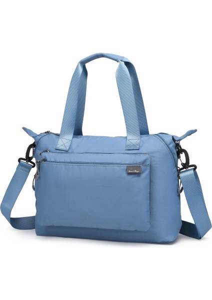 Ekstra Hafif Kumaş Günlük Kadın Omuz Çantası BC 3139 - Jeans Mavi modelleri