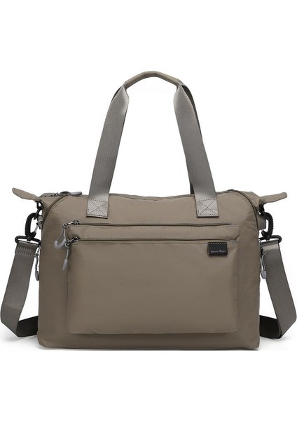 Ekstra Hafif Kumaş Günlük Kadın Omuz Çantası BC 3139 - Kahve