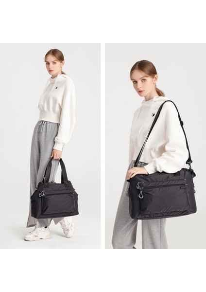 Ekstra Hafif Kumaş Günlük Kadın Omuz Çantası BC 3139 - Kahve fırsatları