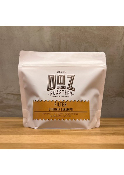 Doz Roastery Daily Dose Filter Nitelikli Kahve