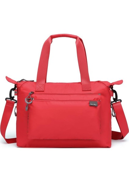 Ekstra Hafif Kumaş Günlük Kadın Omuz Çantası BC 3139 - Kırmızı