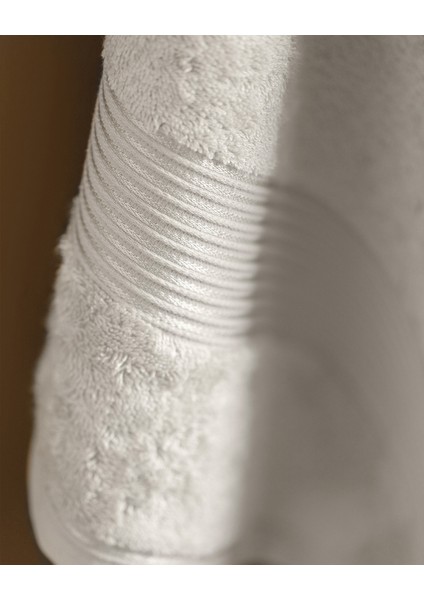 Clarette Yüz Havlusu - Soft Gri - 50X80 cm