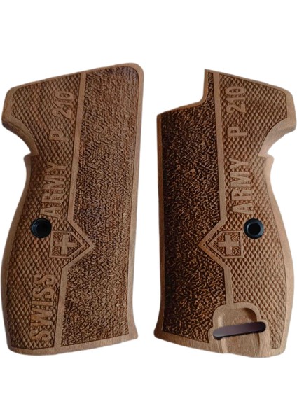 Sig P 210 (Sig Sauer P210) Ahşap Kabze