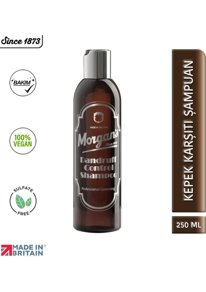 Morgan's Pomade Dandruff Control Shampoo - Kepek Kontrolü Şampuanı 250ml