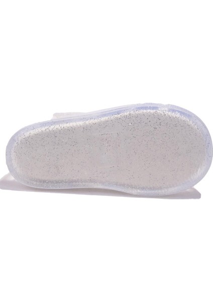 S10265C Star Glitter Beyaz Ortopedik Günlük Kız Çocuk Sandalet