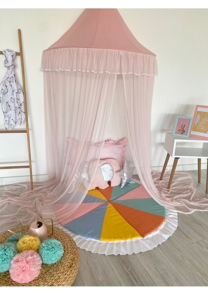 Tekno Trust Pembe Pembe Tente Cibinlik Çocuk Odası