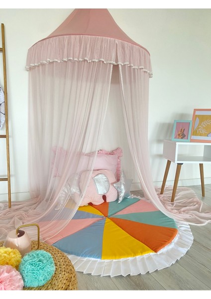 Tekno Trust Pembe Pembe Tente Cibinlik Çocuk Odası modelleri